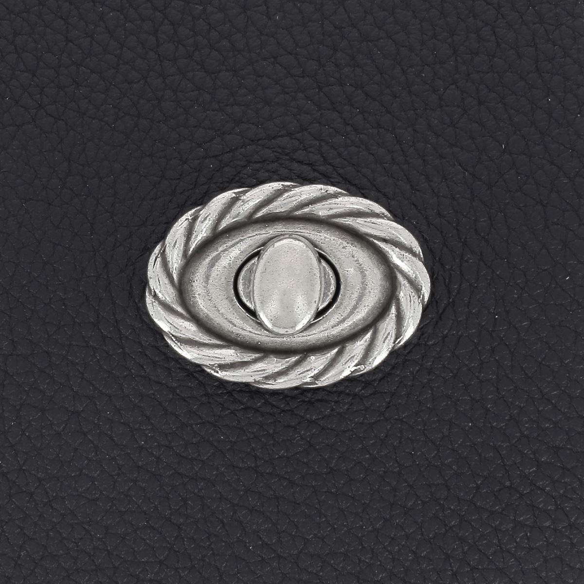 4x Fermoirs Tournants Métal Pour Sacs DIY - Zinc Doré Et Argenté Pour Création Accessoires