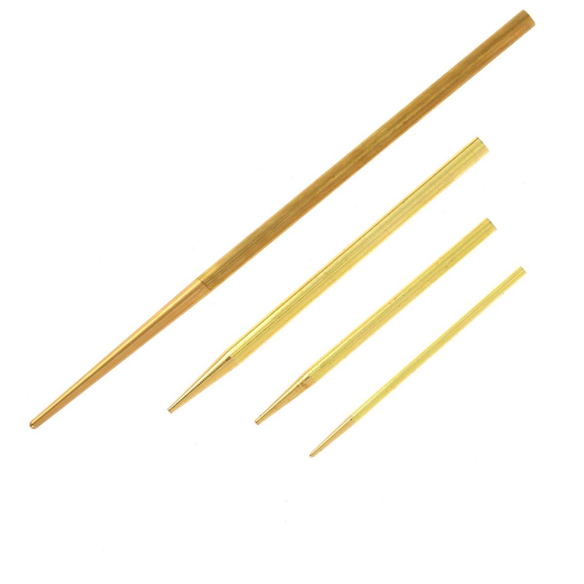 Aiguille passe lacet en cuir - Bout conique - Ivan