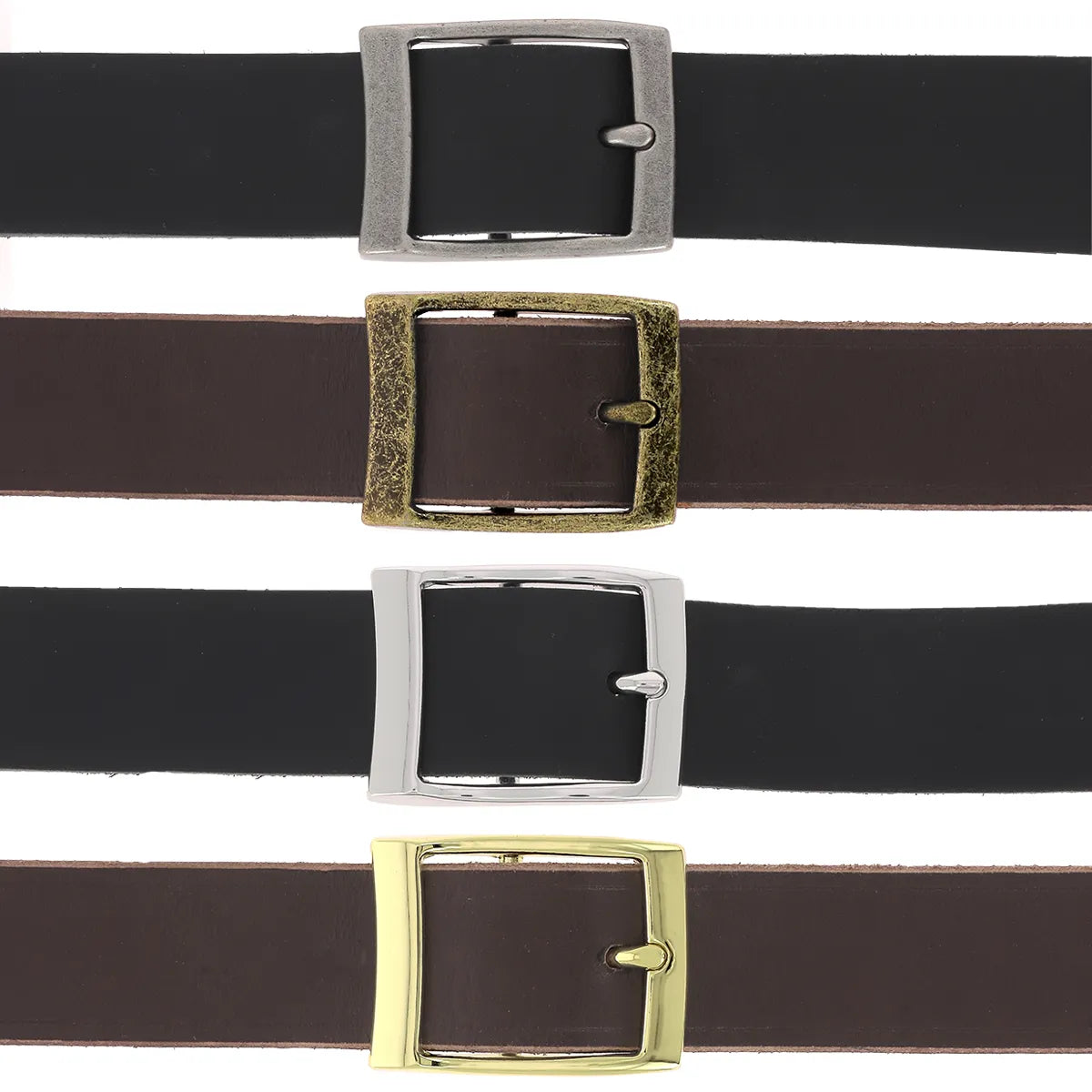 Ceintures en cuir avec boucle JAXON