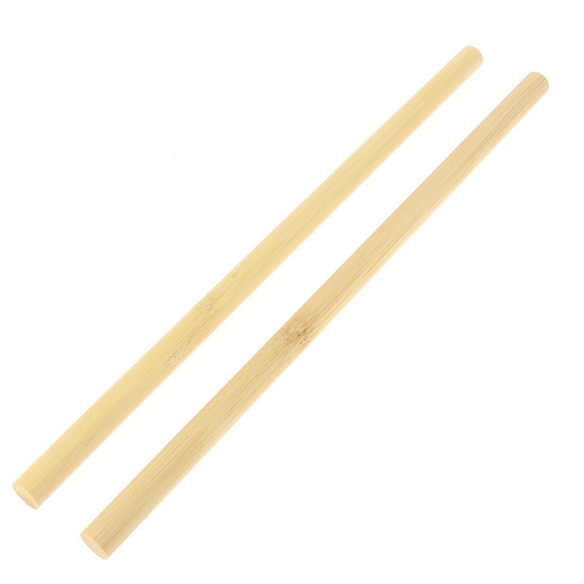 2 Taschengriffe aus Bambusholz