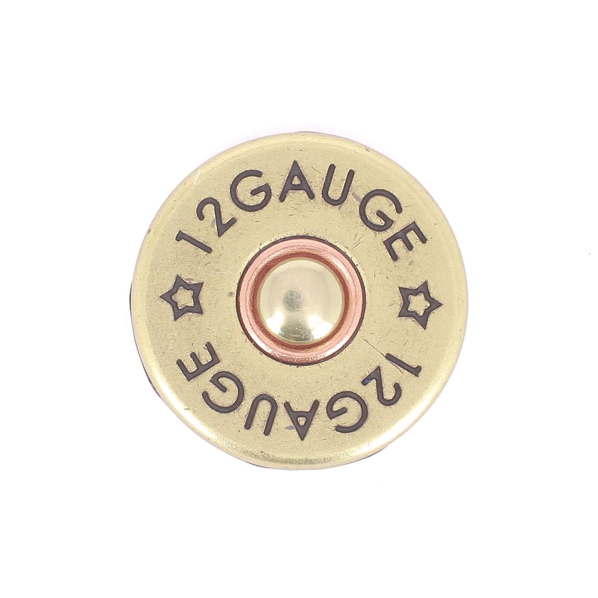 Concho à riveter CARTOUCHE DE CHASSE - 23mm - LAITON ET CUIVRE NACRÉ - Tandy Leather