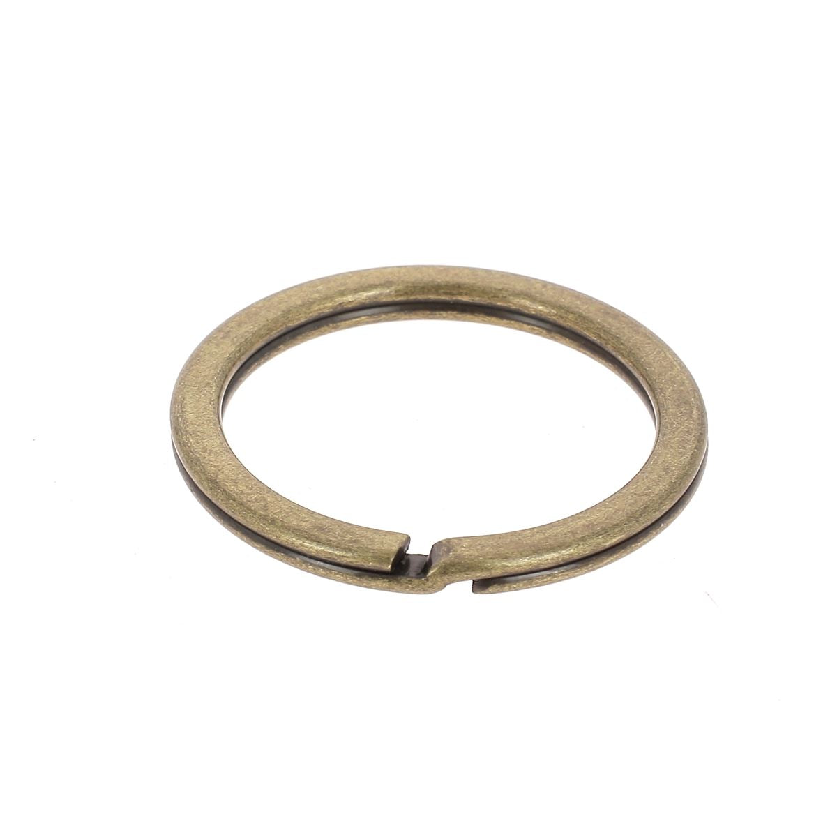 Lot De 300 Anneaux De Porte-clé En Nickel - Dimensions 2 X 25 Mm - Pour Fabriquer, Réparer, Organiser