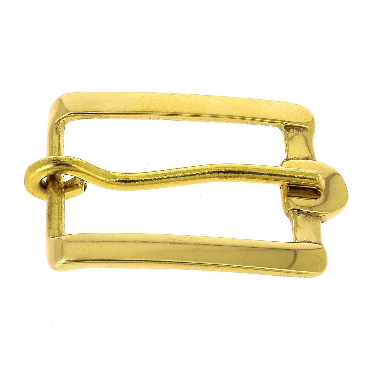 Boucle de ceinture en laiton DUY - S. Poursin - Fabriqué en France