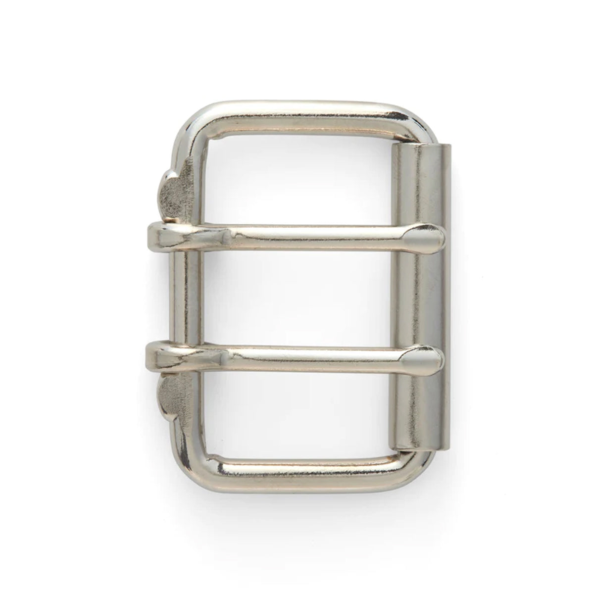 Boucle de ceinture à double ardillon et à rouleau en acier CEM - Tandy Leather