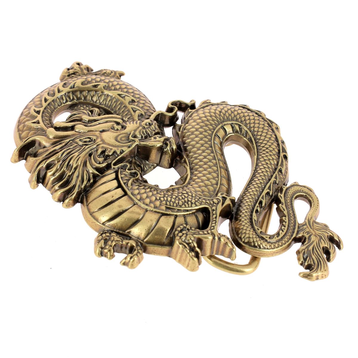 Boucle de ceinturon dragon - RYU - Laiton 40mm