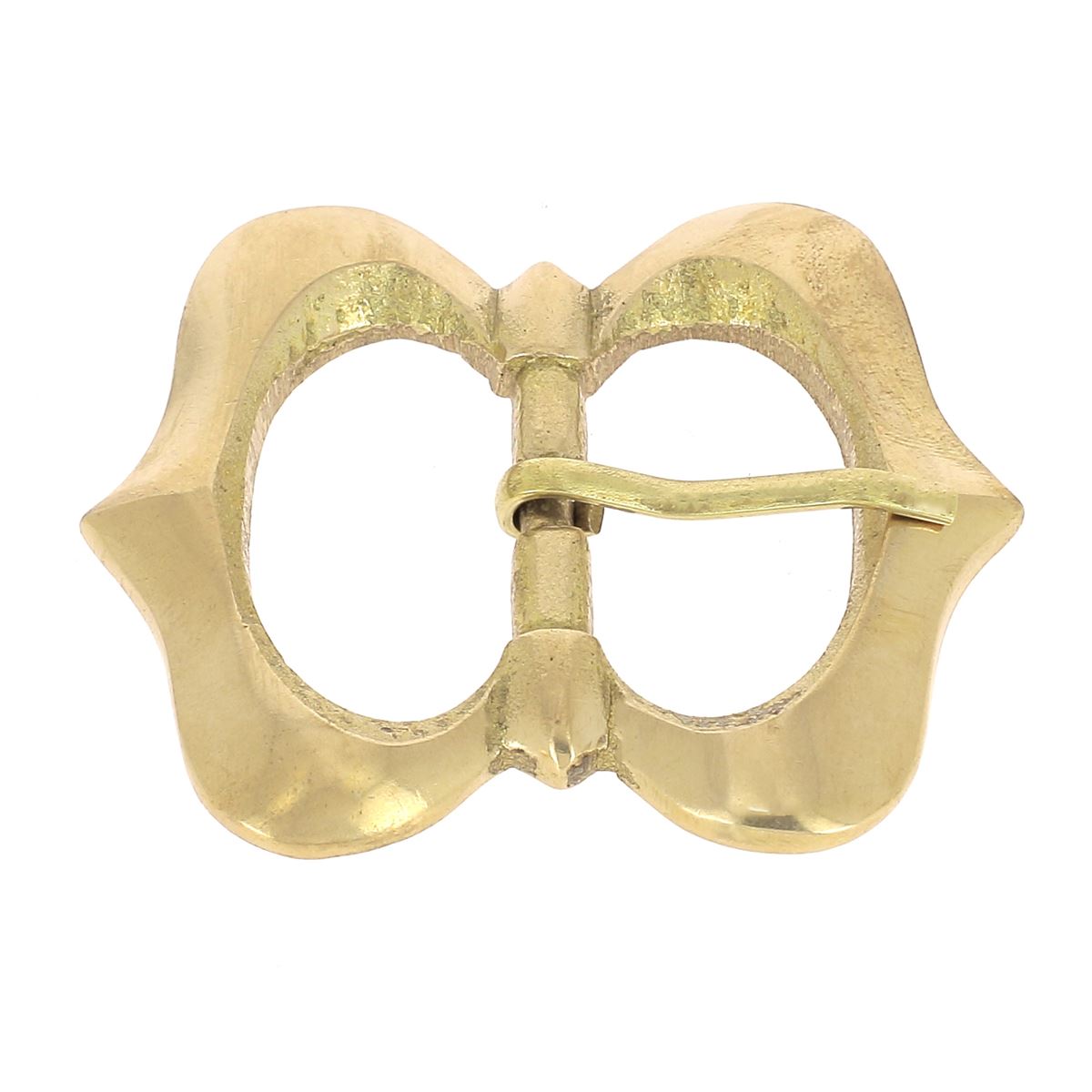 Boucle de ceinture double en laiton UIT - 20mm