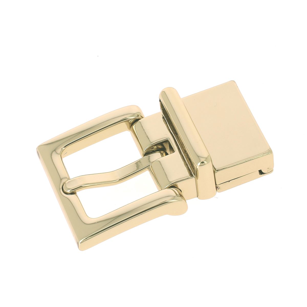 Boucle de ceinture à griffe réversible OPI - DORÉ CLAIR - 25mm