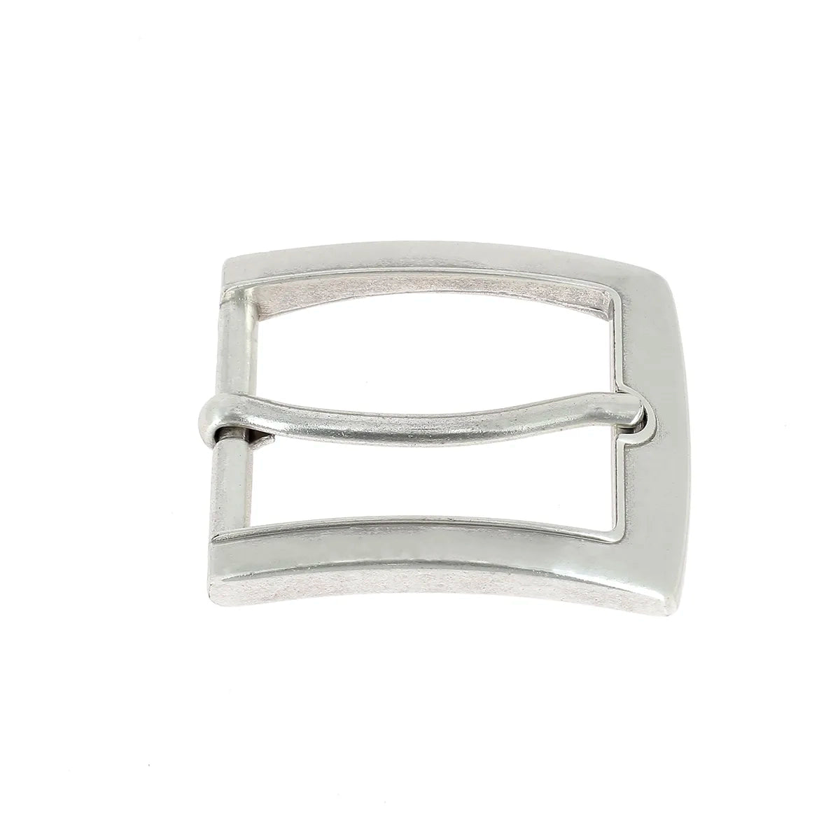 Boucle de ceinture LYO - ARGENT VIEILLI - 30 mm