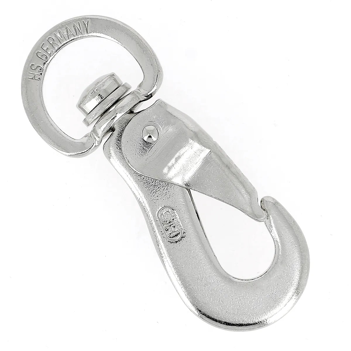 Mousqueton crochet - NICKELÉ - 19mm