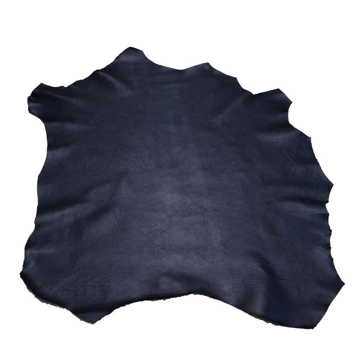 Peau entière de cuir de basane FRANCE - ANILINE - BLEU NUIT BAF27