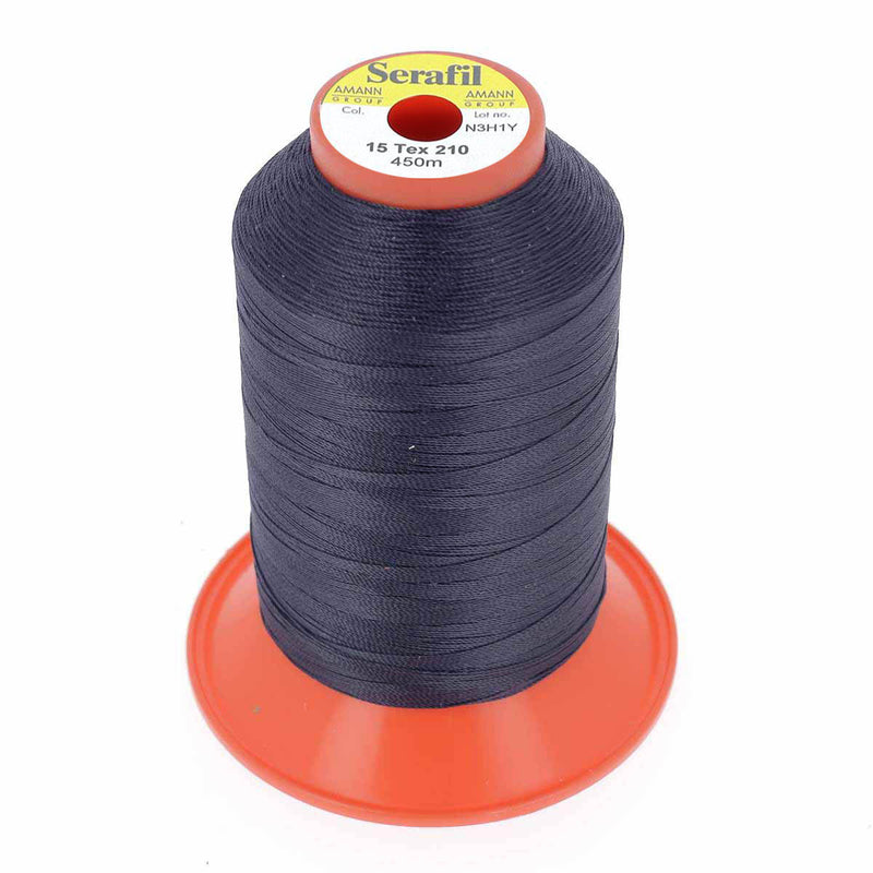 Bobine de fil polyester SERAFIL N°15 - 450m