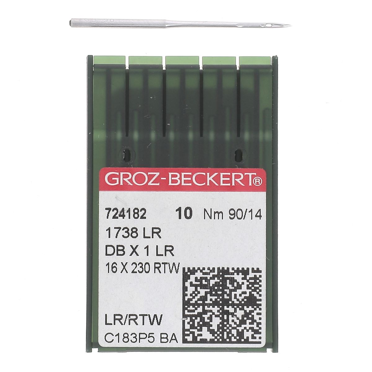 Set of 10 LEATHER needles for PRO machine - 1738 LR | Leather Deco