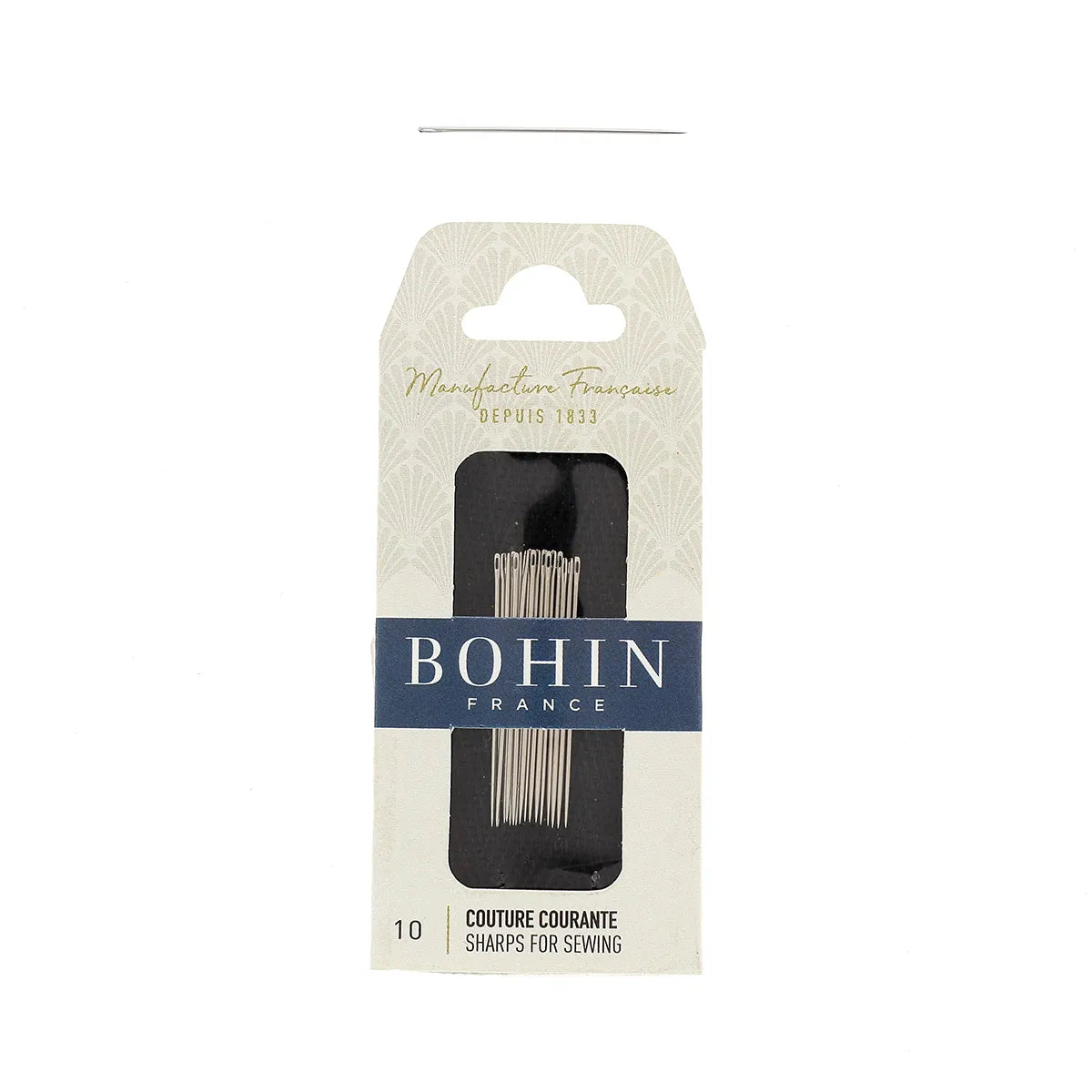 Pochette de 20 aiguilles de couture courante - Bohin n°10