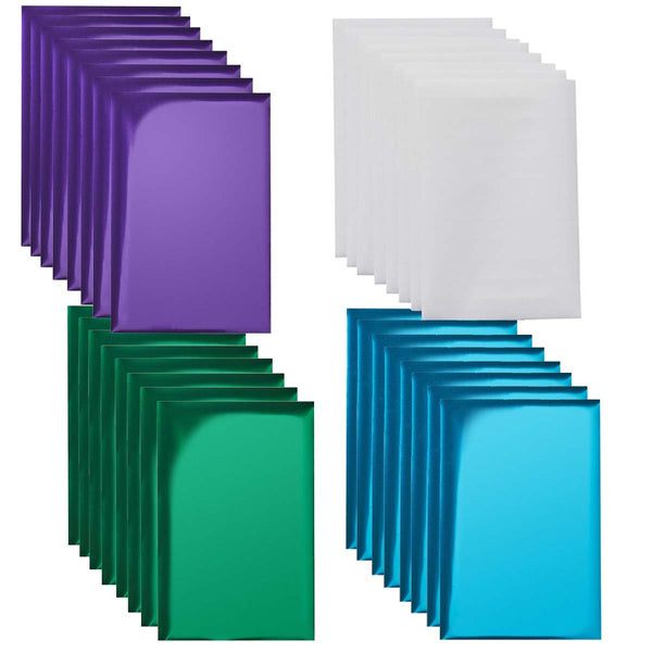 Feuilles de transfert de foil Cricut pour apporter de la brillance - Violet, vert et bleu