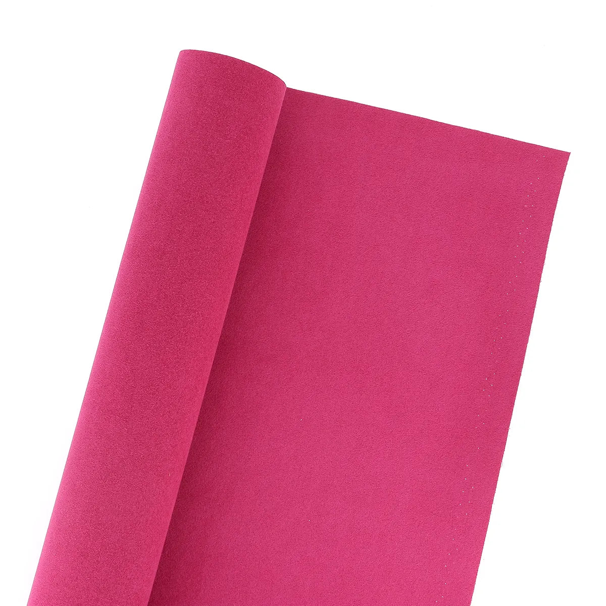 Tissu microfibre Alcantara rose pivoine vendu en coupon 50x145 cm