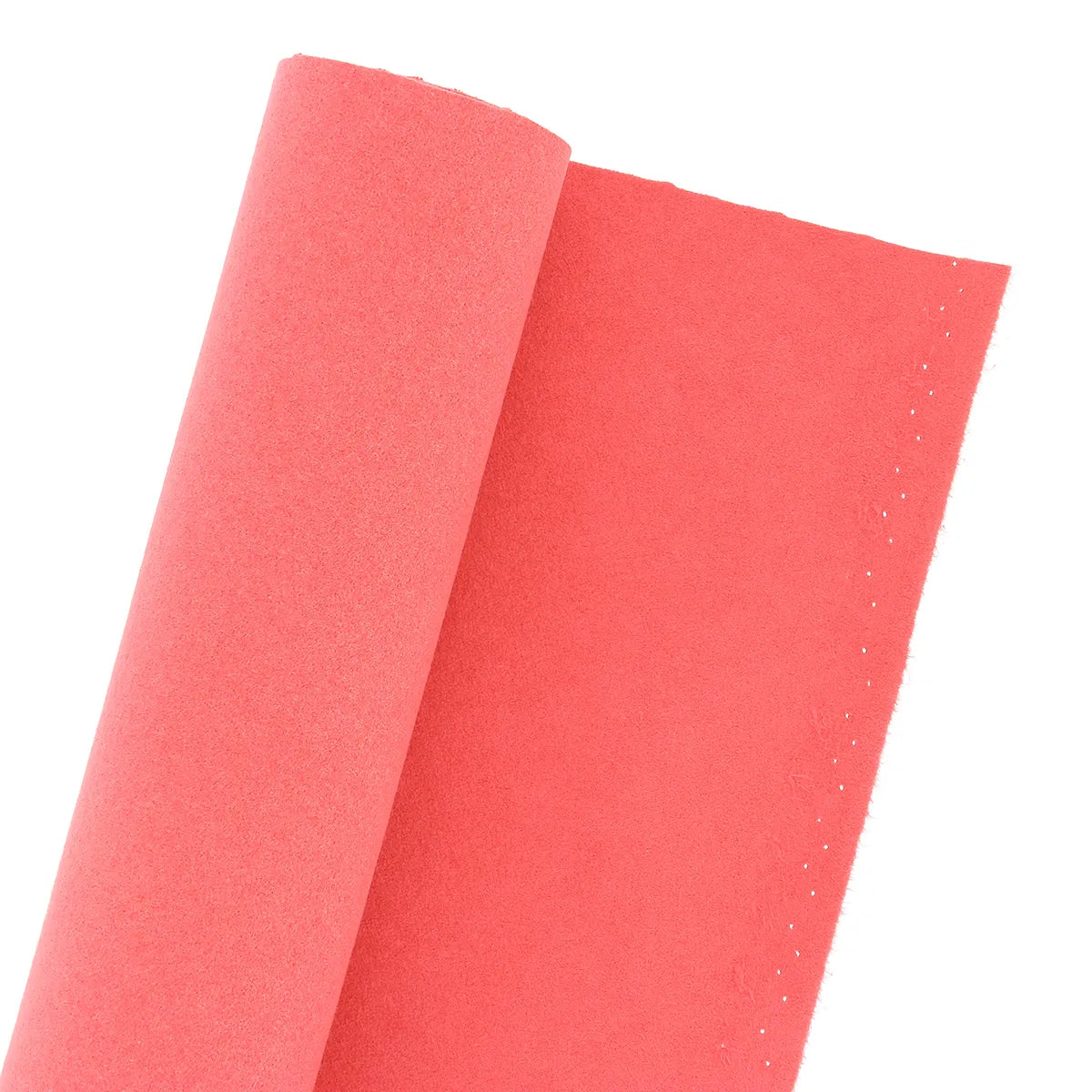 Alcantara pour doublure maroquinerie - Rose corail