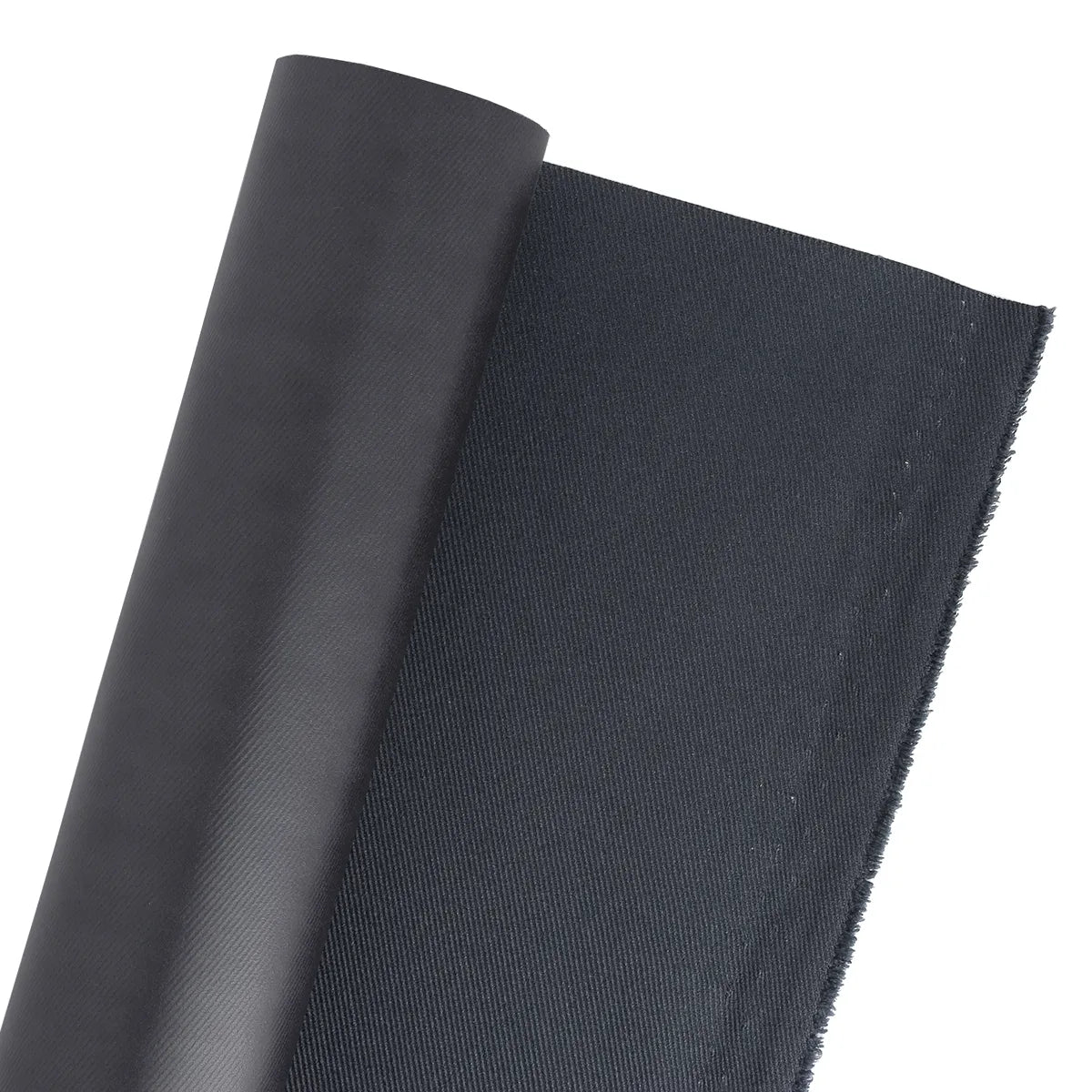 Coupon de tissu en polyamide SERGÉ pour doublure, couleur Bleu Minuit, 0,50x1,45 m, tissu doux et léger.