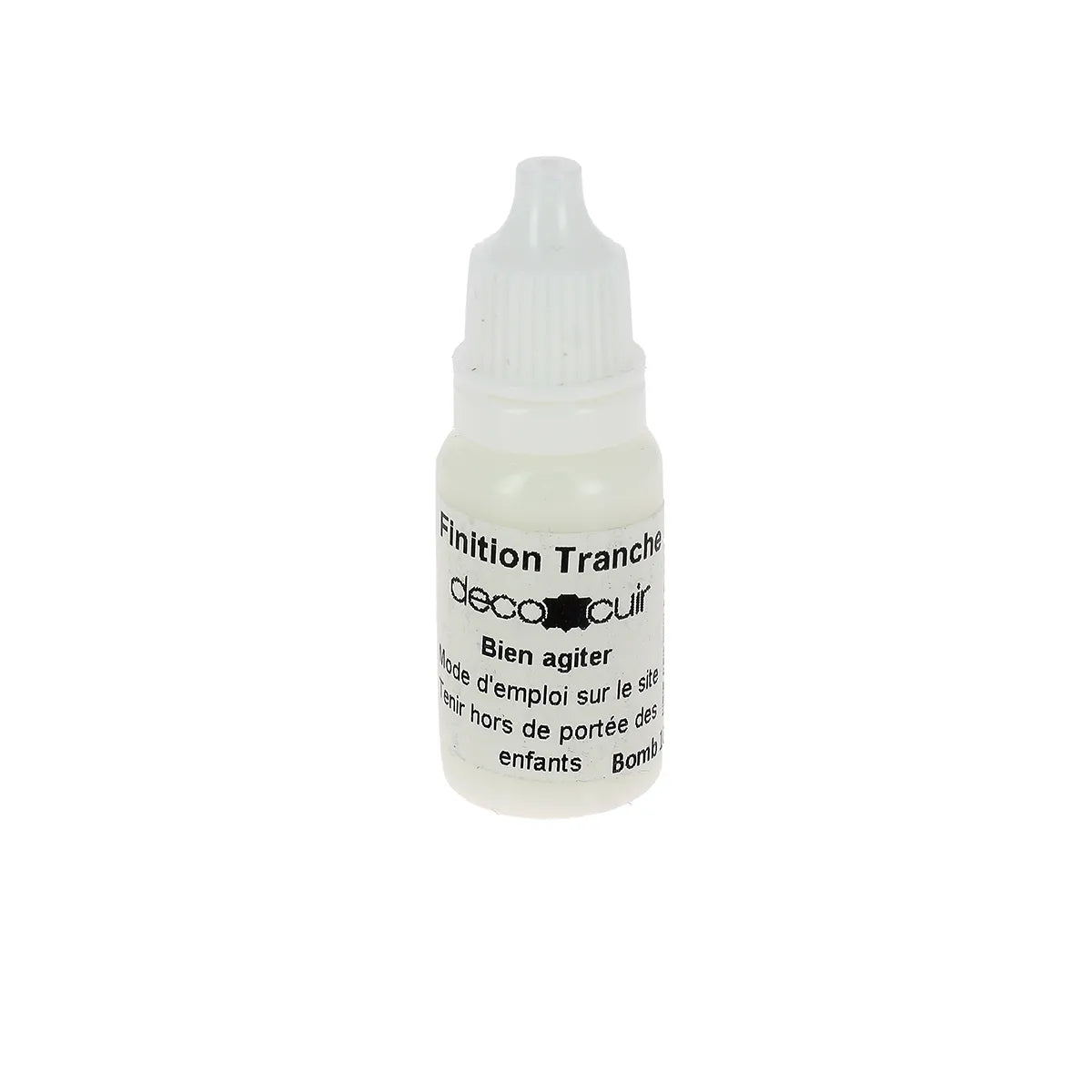 Finition tranche bombeur - Deco Cuir - Flacon compte goutte 10 ml