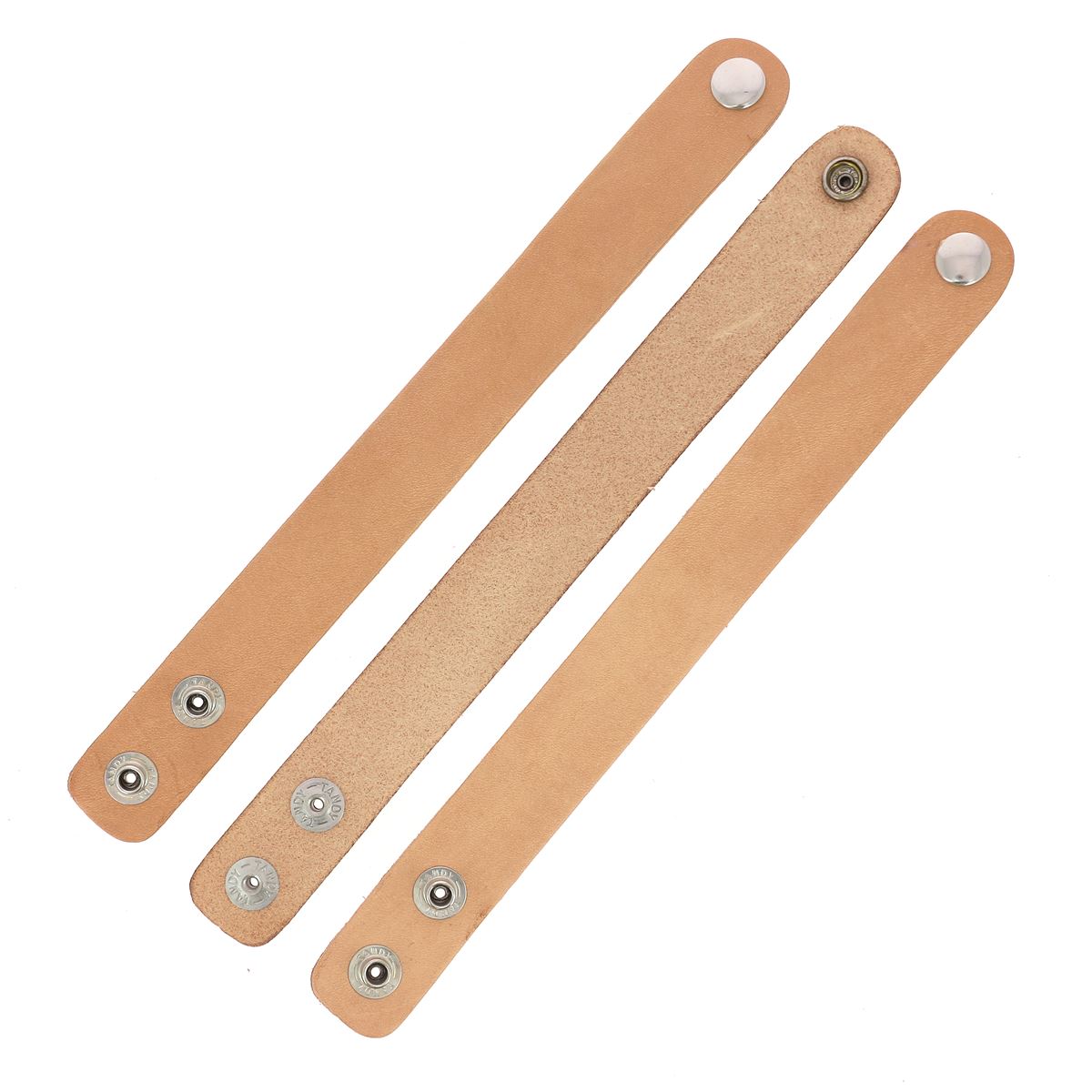 3 bracelets en cuir à customiser / personnaliser soi-même