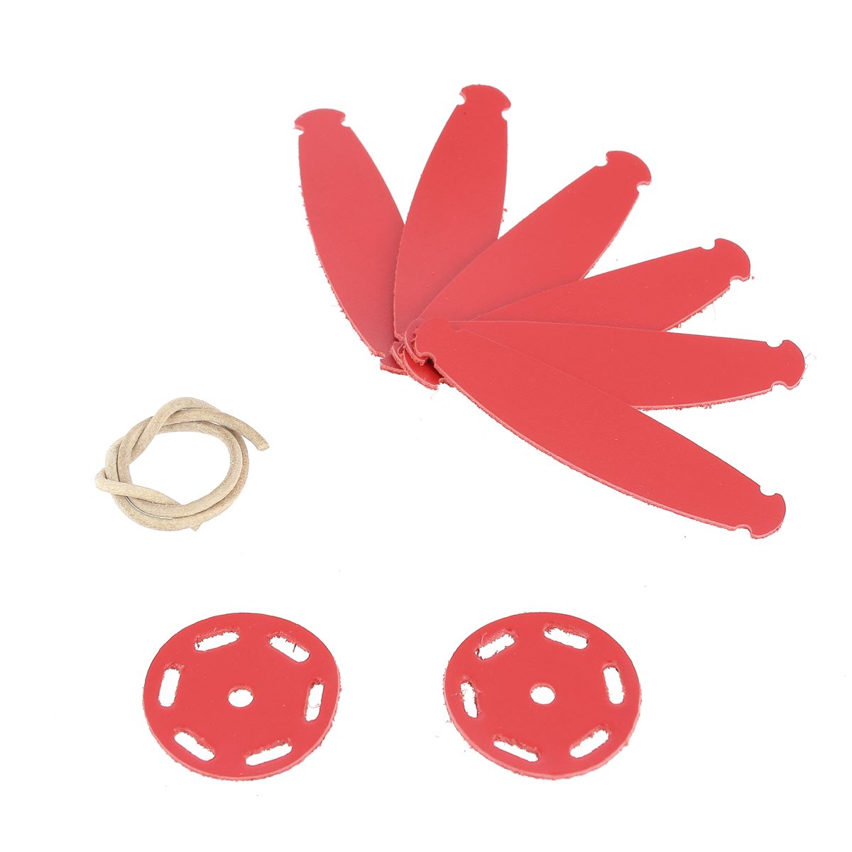 Kit DIY - Boule de Noël en cuir à assembler - Deco Cuir