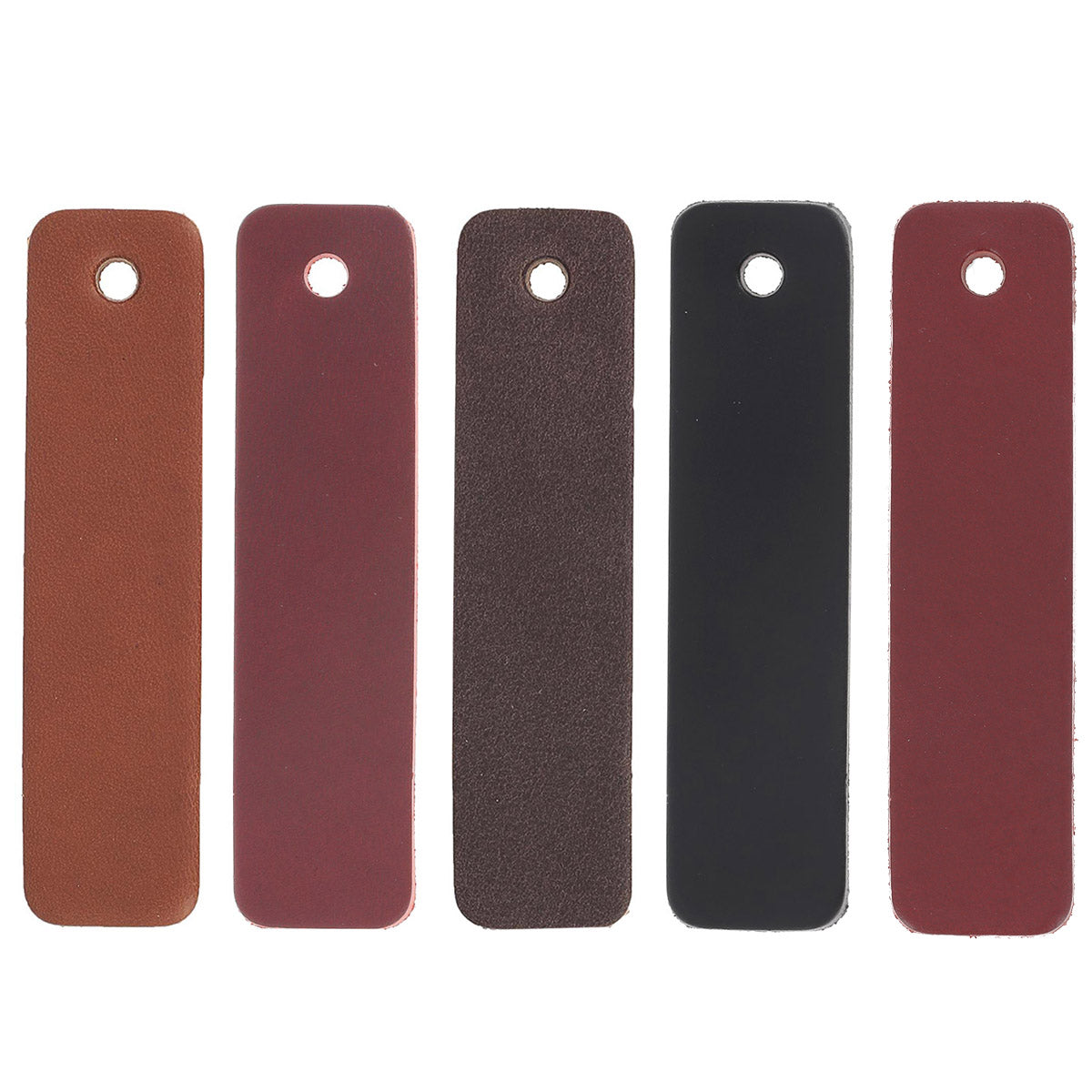 Découpe RECTANGLE pour porte-clés en cuir teinté - Deco Cuir