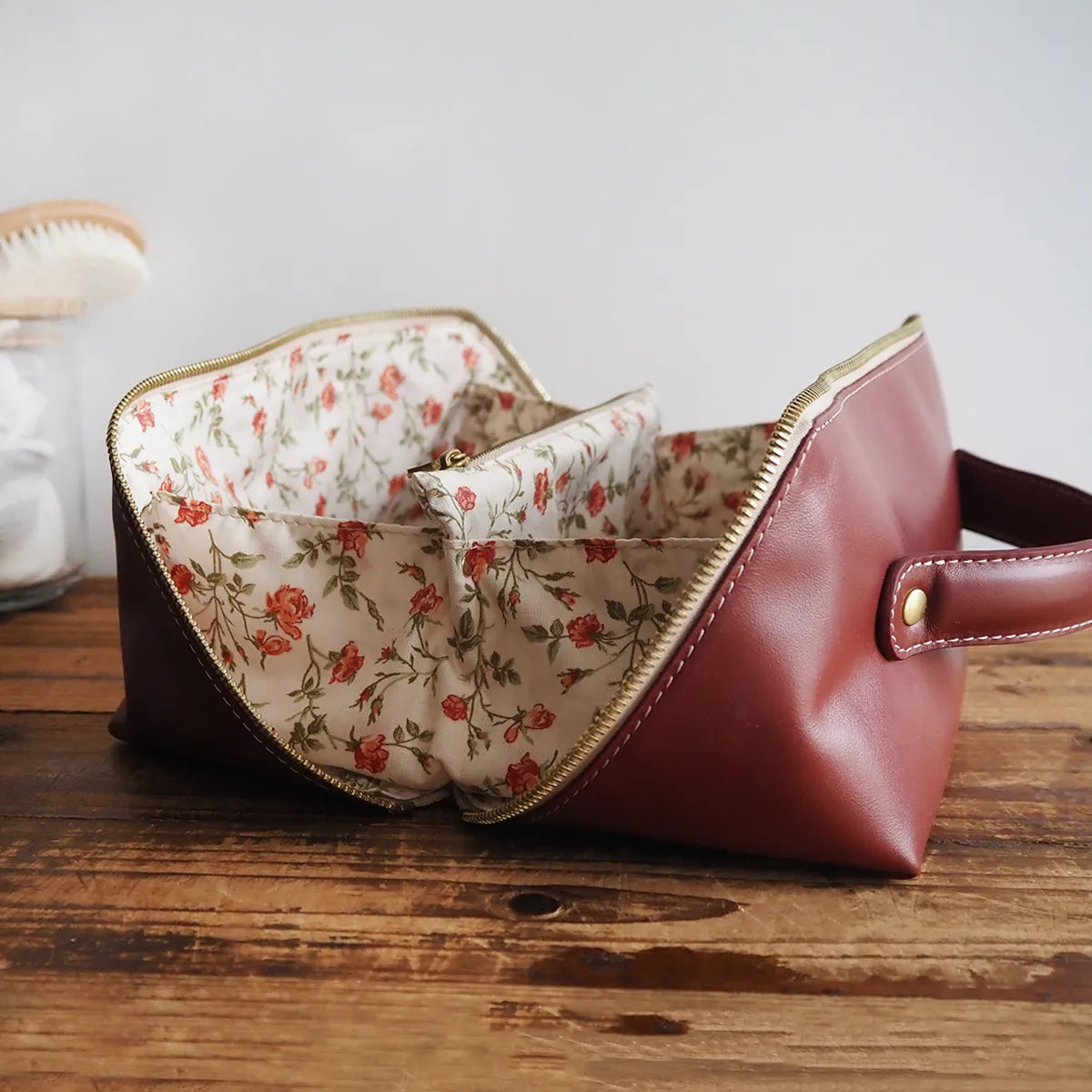 Patron Trousse de toilette magique - Deco Cuir