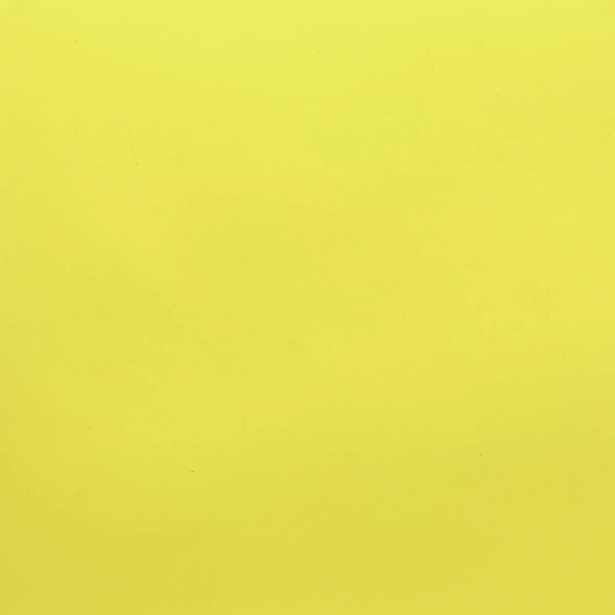 Morceau de cuir de vachette lisse - JAUNE K11