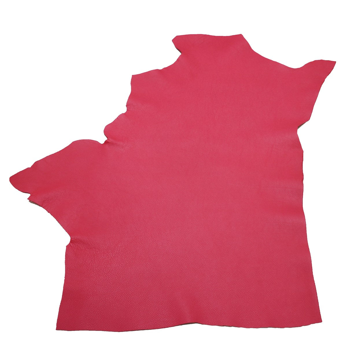 Peau de cuir de taurillon GROGRAIN - ROSE FRAMBOISE K27