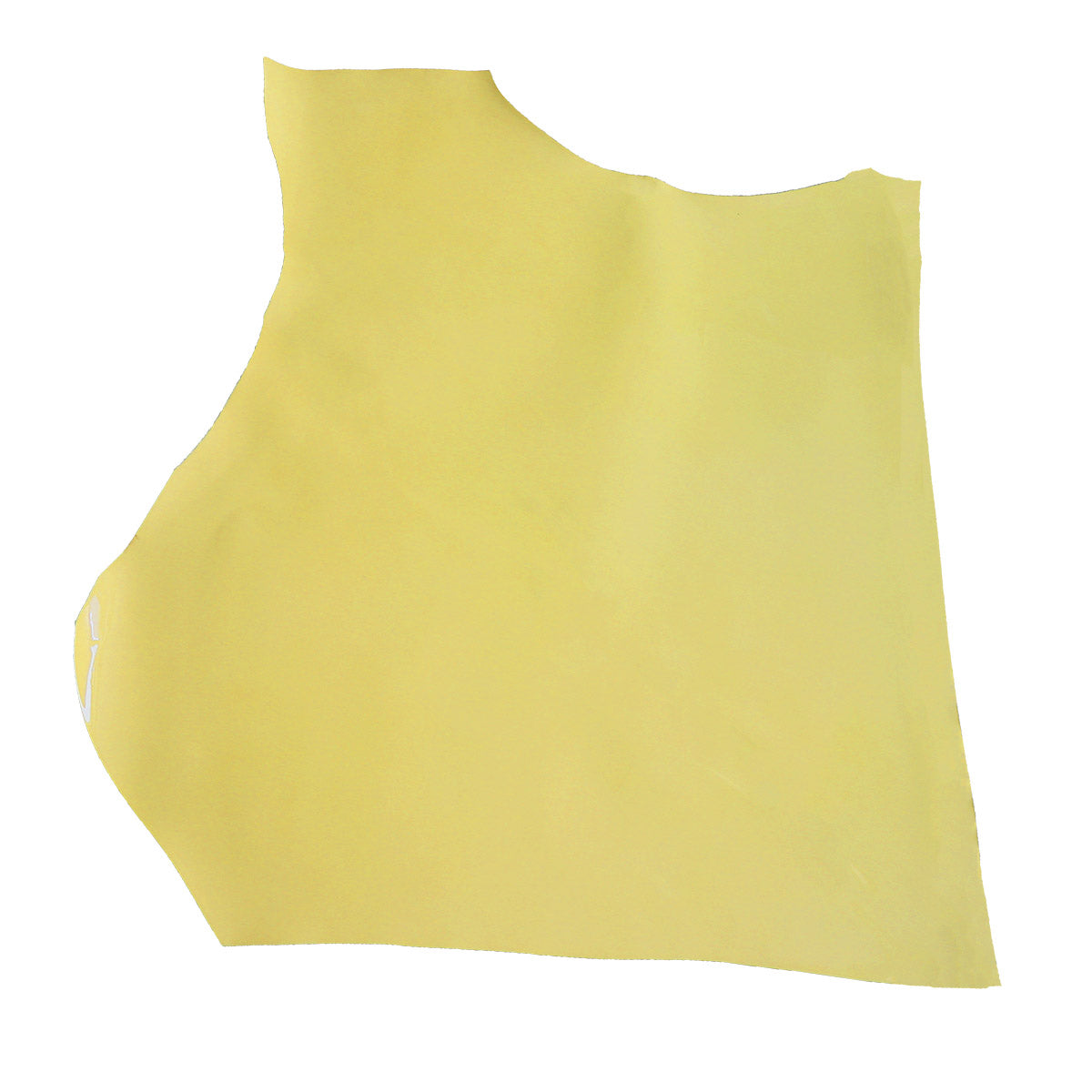 Peau de croûte de cuir de verni - JAUNE N91