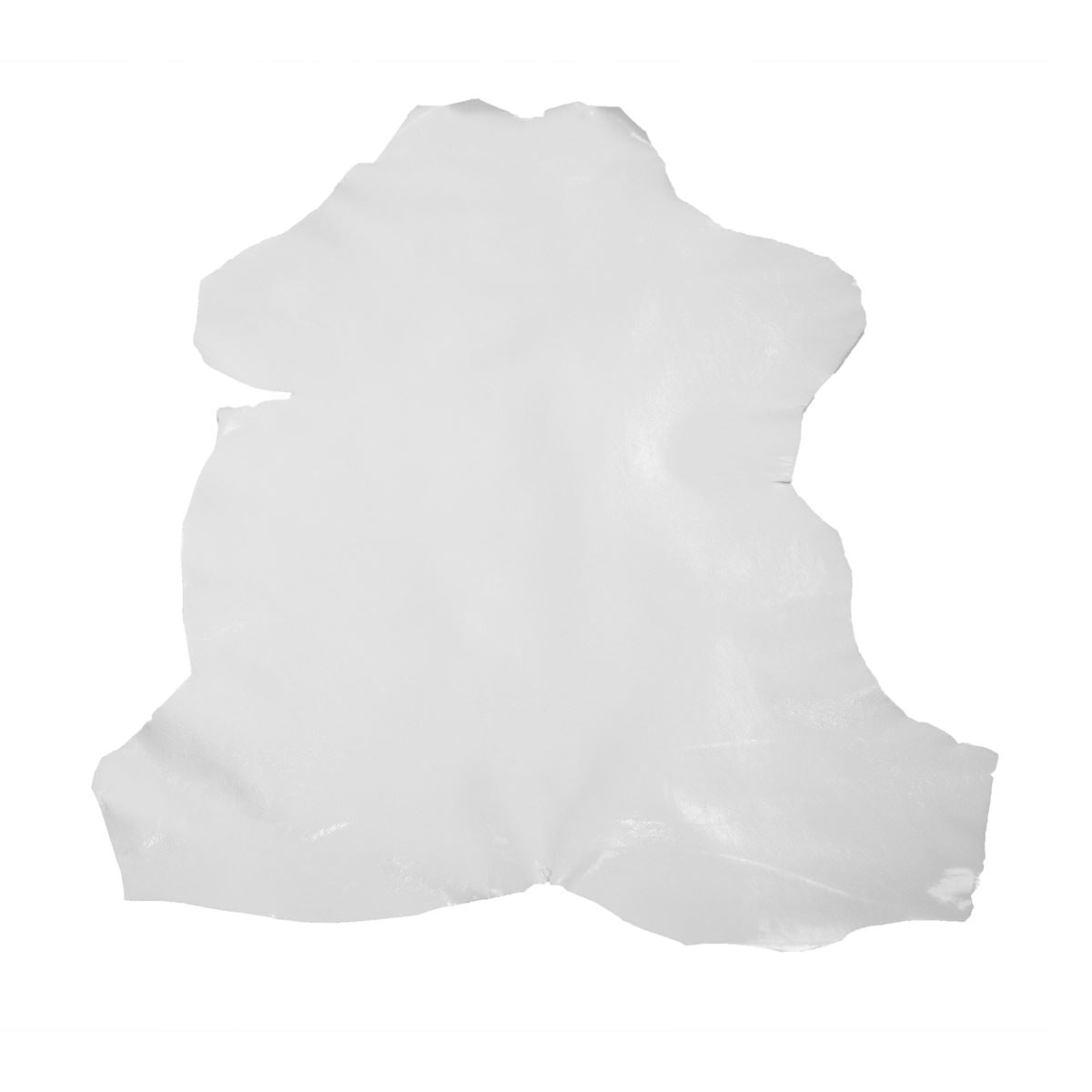 Peau de cuir de chèvre verni - BLANC P06