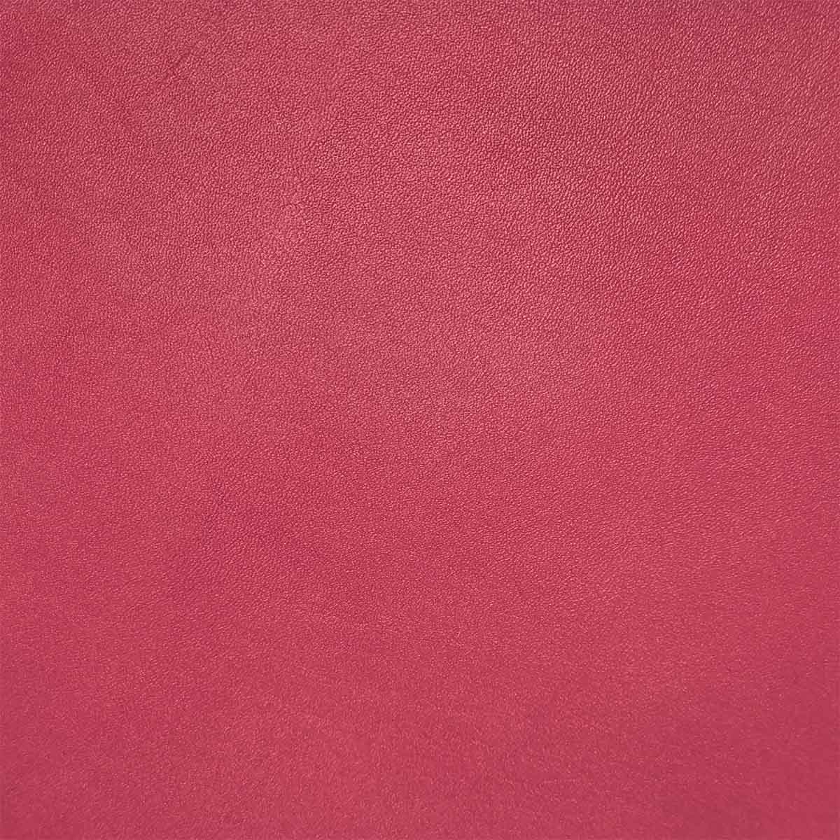 Morceau de cuir de vachette lisse - ROSE FUCHSIA P39
