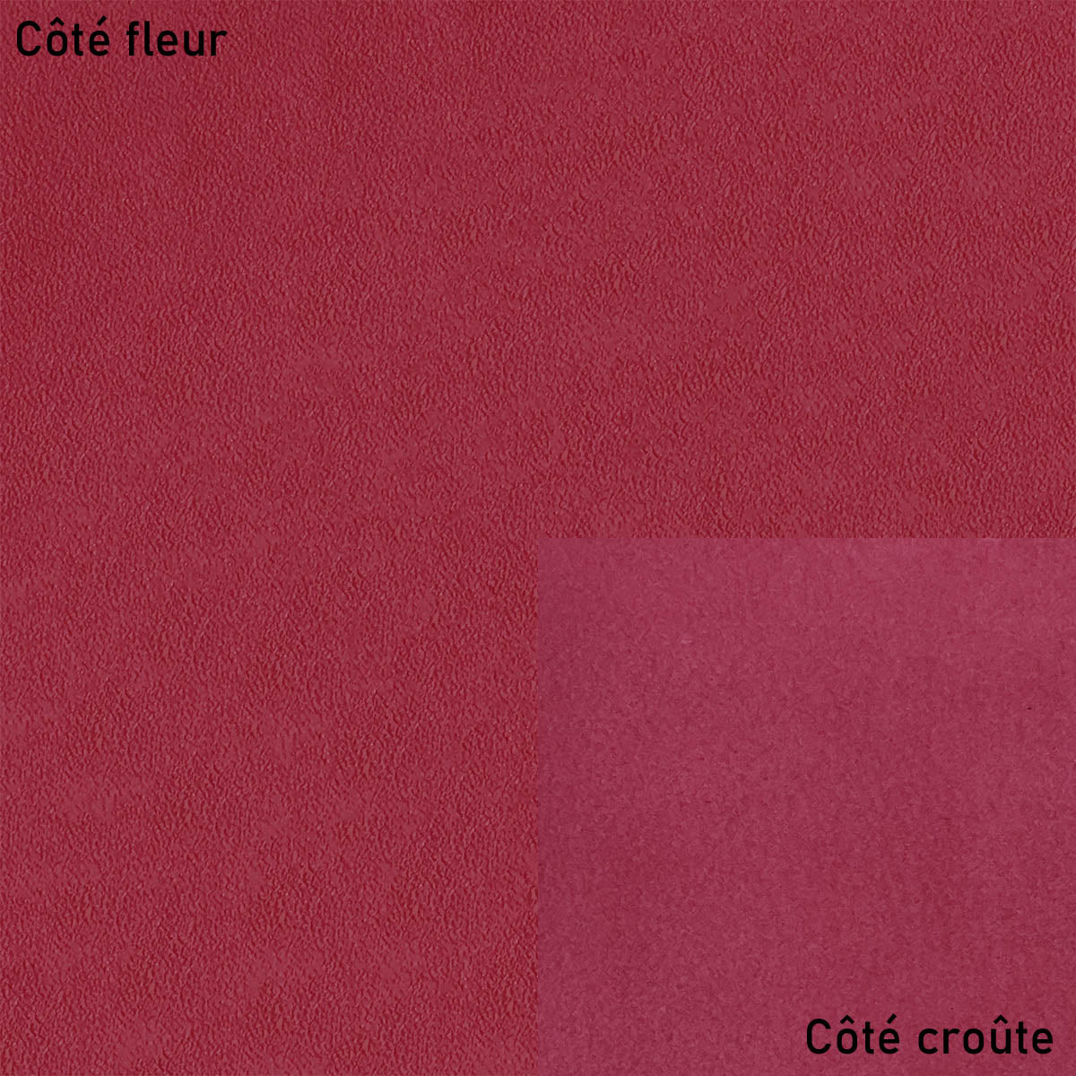 Peau de cuir d'agneau nappa - ROSE FONCÉ Q57