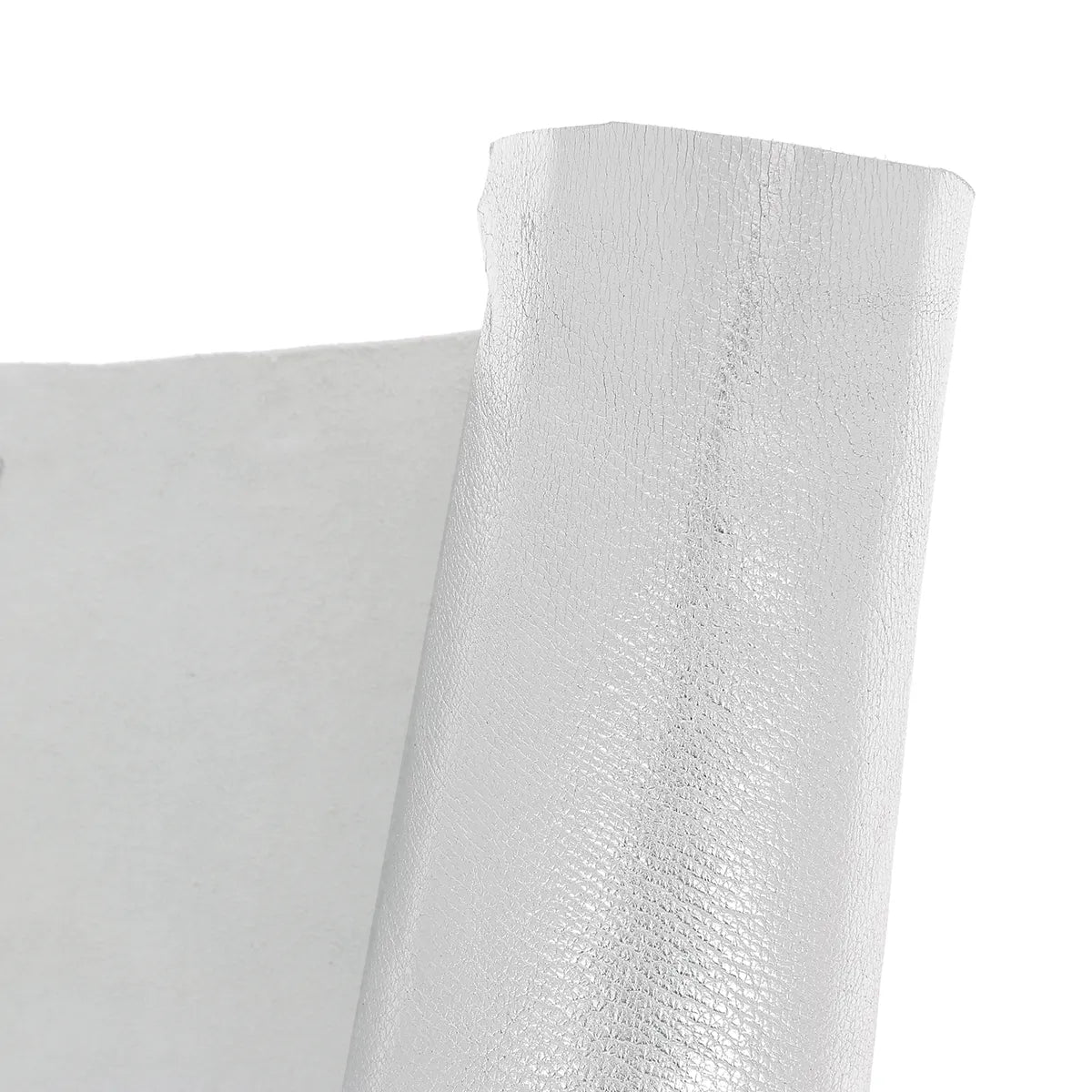 Cuir de mouton grainé - Gris argenté Q66 - Deco cuir