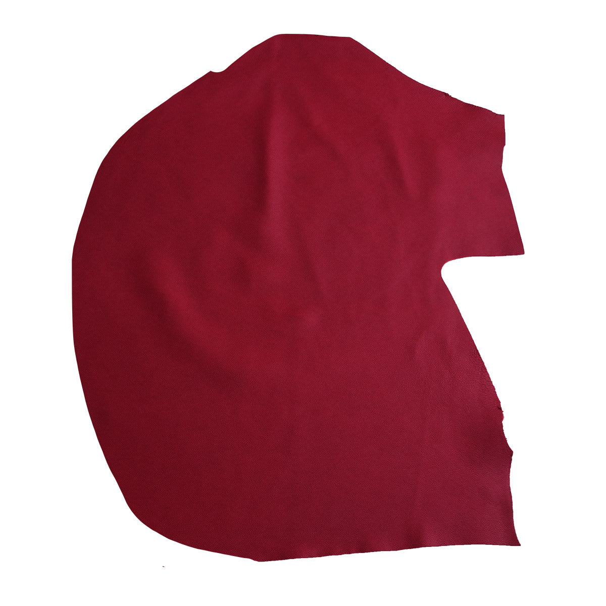 Peau de cuir de veau SANDY - ROUGE FONCÉ R17