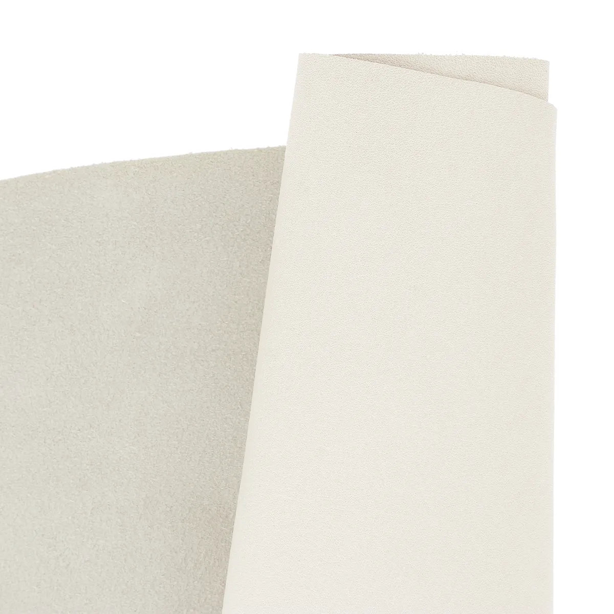 Peau de cuir de vachette nappa lisse - BLANC CASSÉ R51 - Deco Cuir