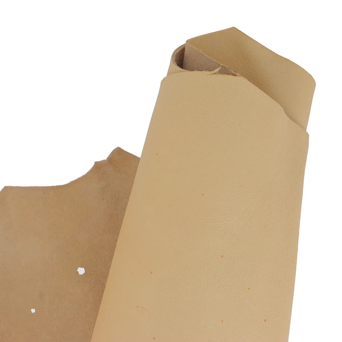 Peau en cuir de chèvre nappa - Beige sable R72 - Deco cuir