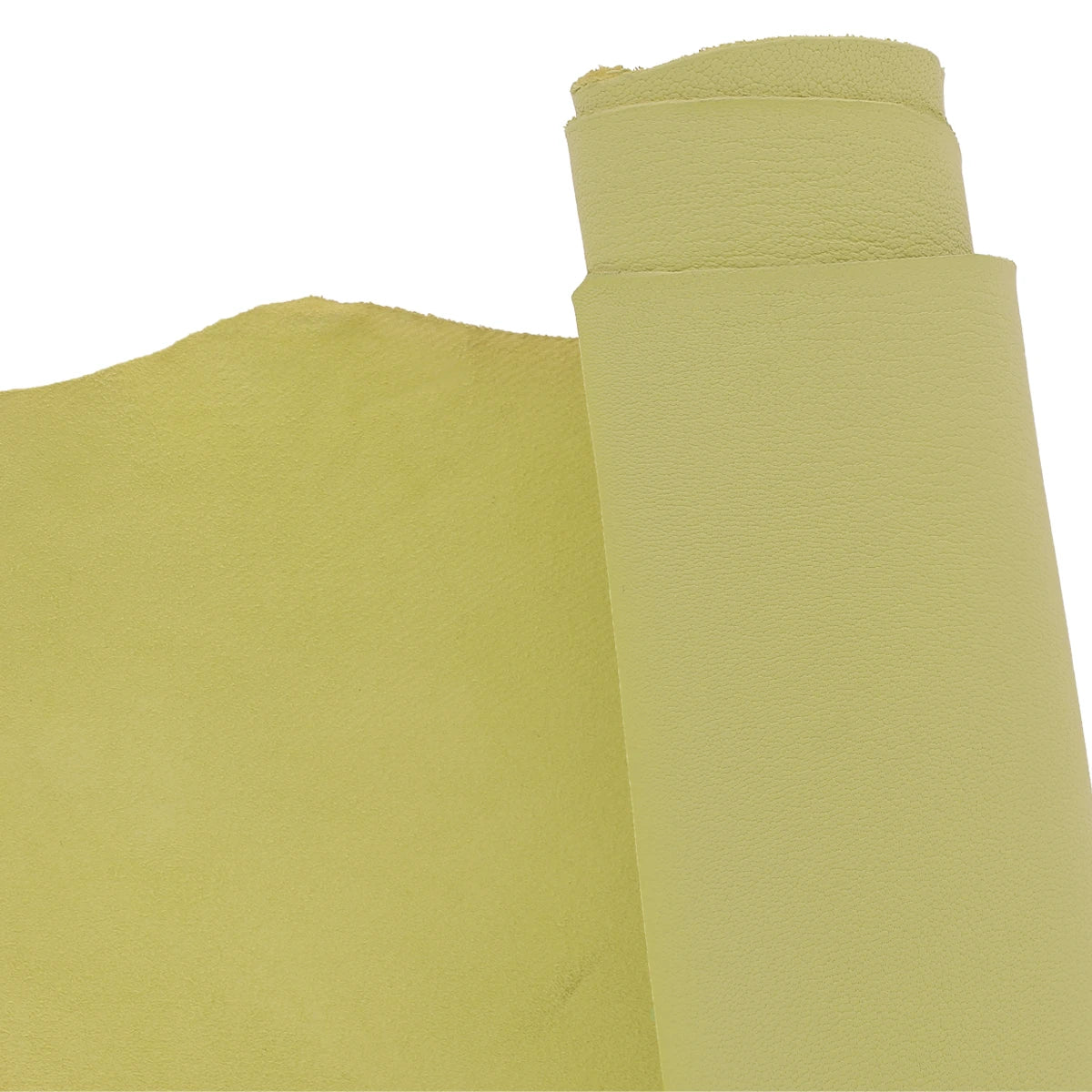 Cuir vert grainé - chèvre