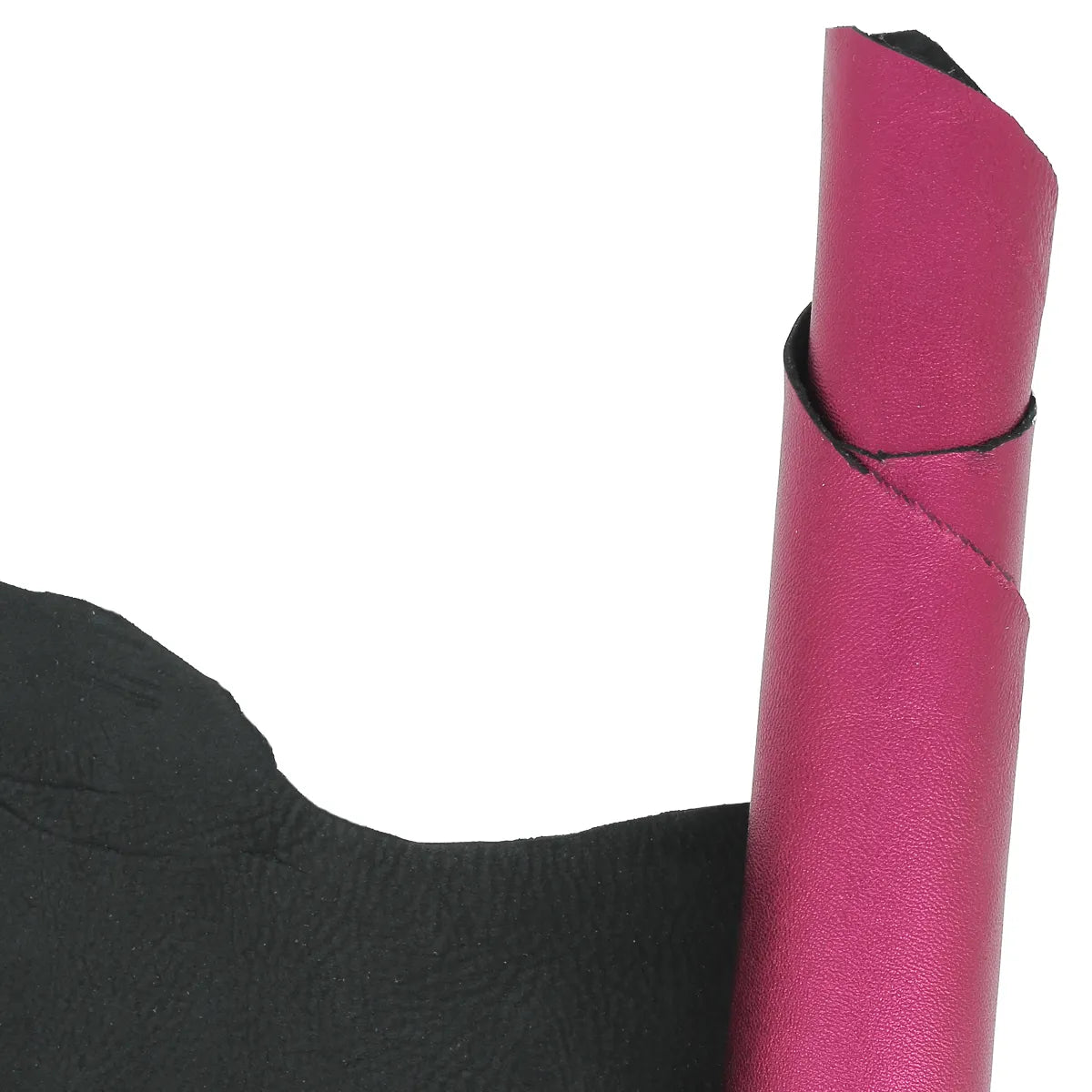 Cuir d'agneau rose fuchsia fantaisie