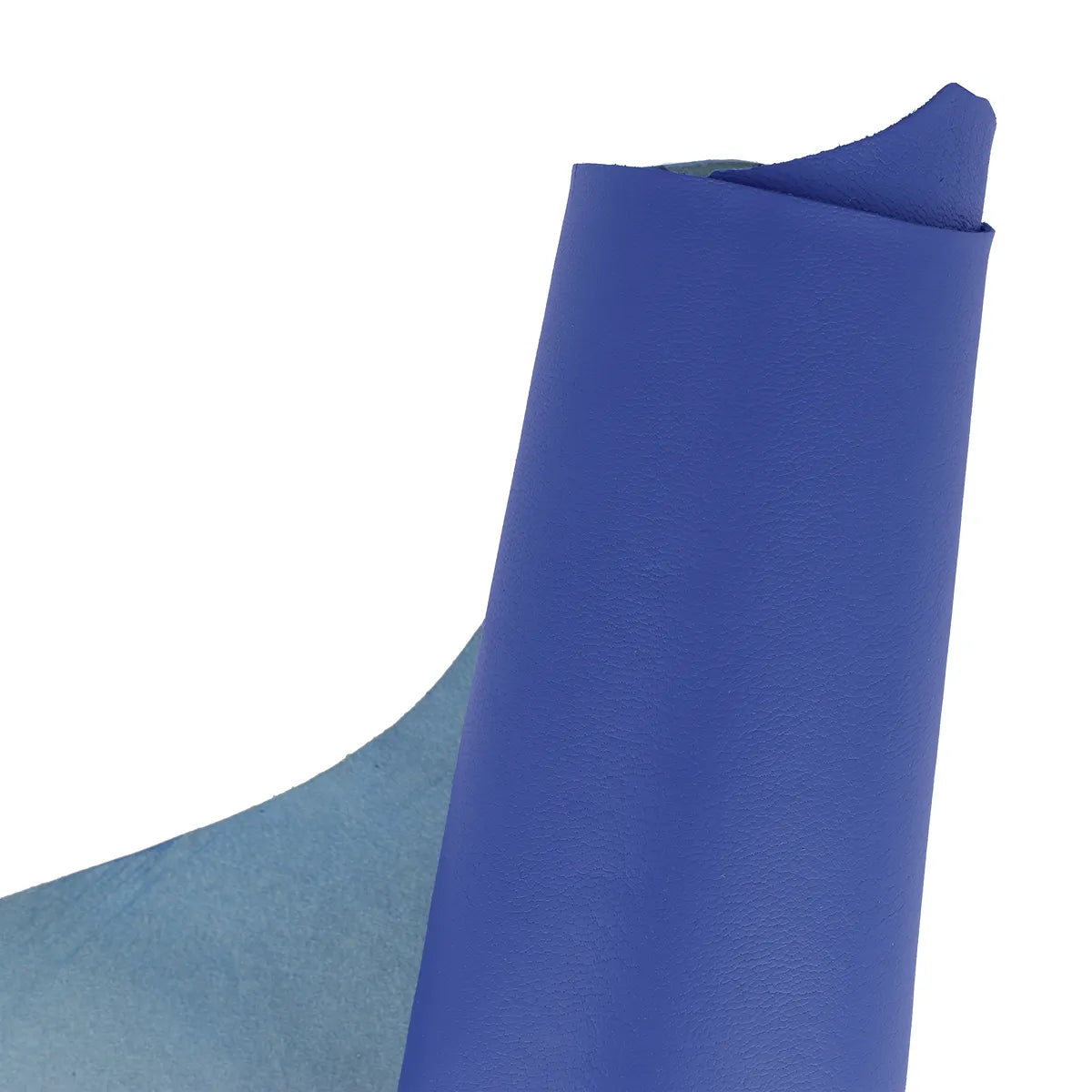 Cuir de chèvre grainé bleu roi pour fabrication de sac à main, accessoire