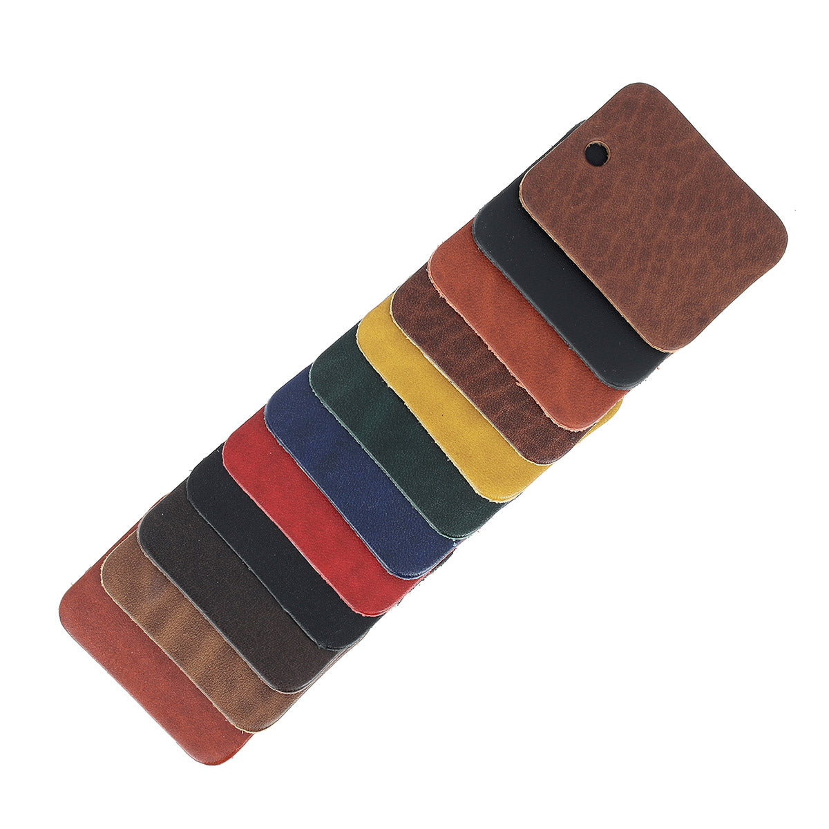 Échantillon de cuir de collet tannage végétal SAUVAGE - 12 échantillons