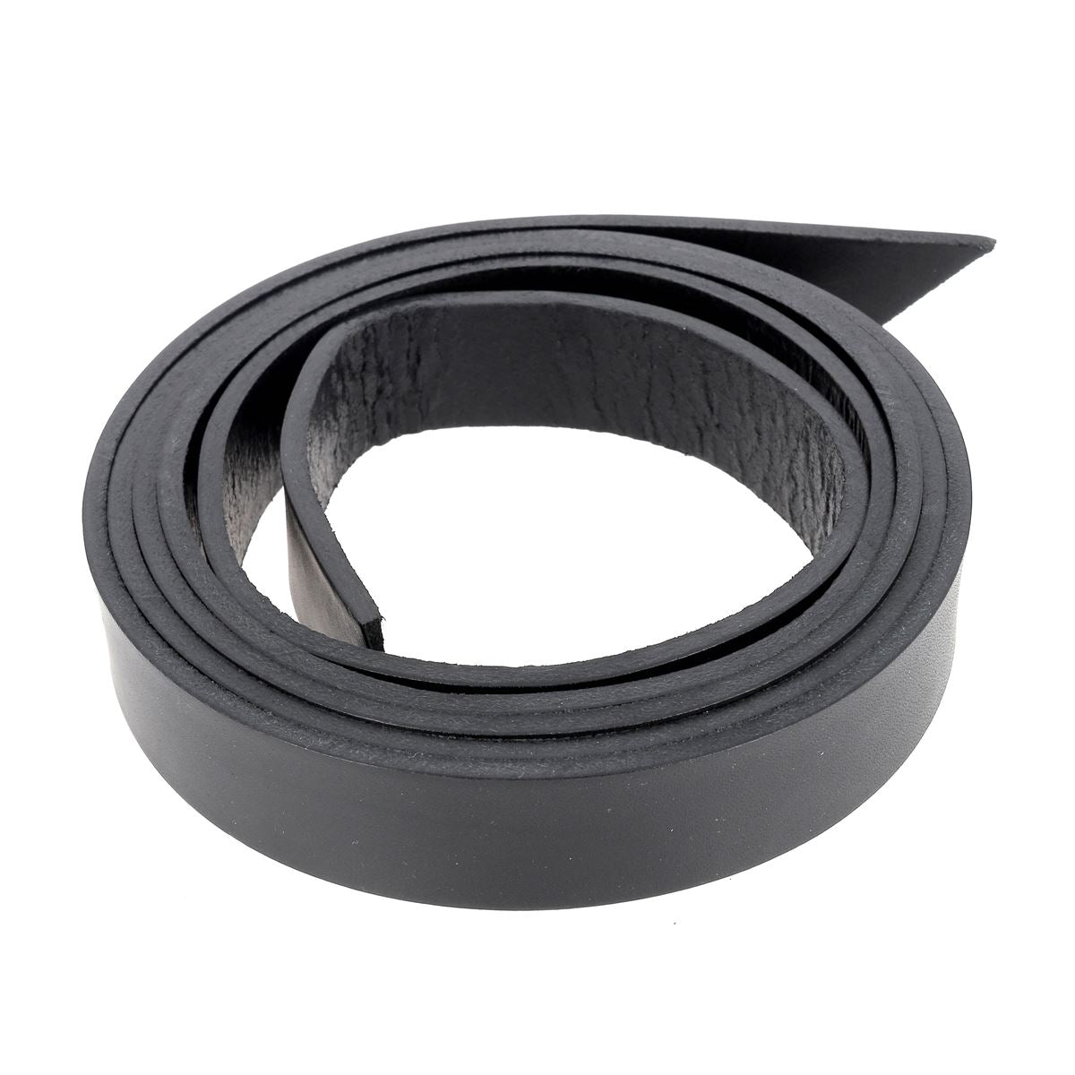 Lanière en cuir de dosset NIAGARA - Radermecker - 30mm - NOIR - Ép 3,8mm