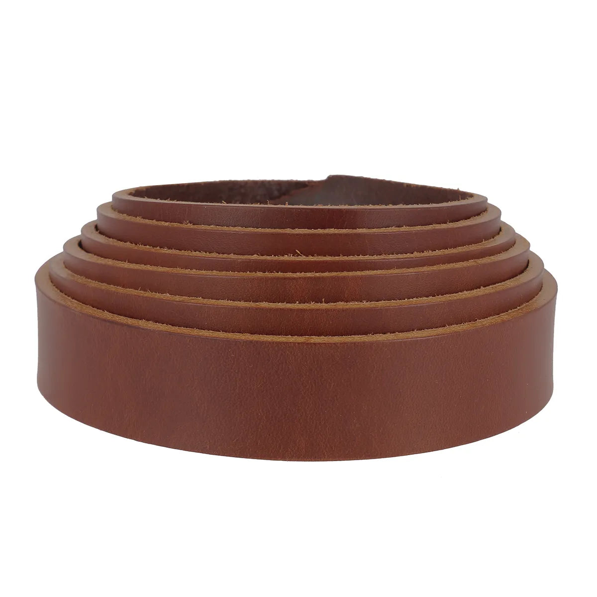 Lanière en cuir de dosset Niagara Radermecker, 30mm, couleur acajou, épaisseur 3,8mm, finition élégante en cuir.