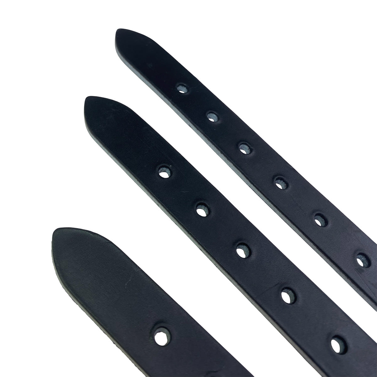 Contre sanglon en cuir de croupon étiré DELLA - Radermecker - NOIR