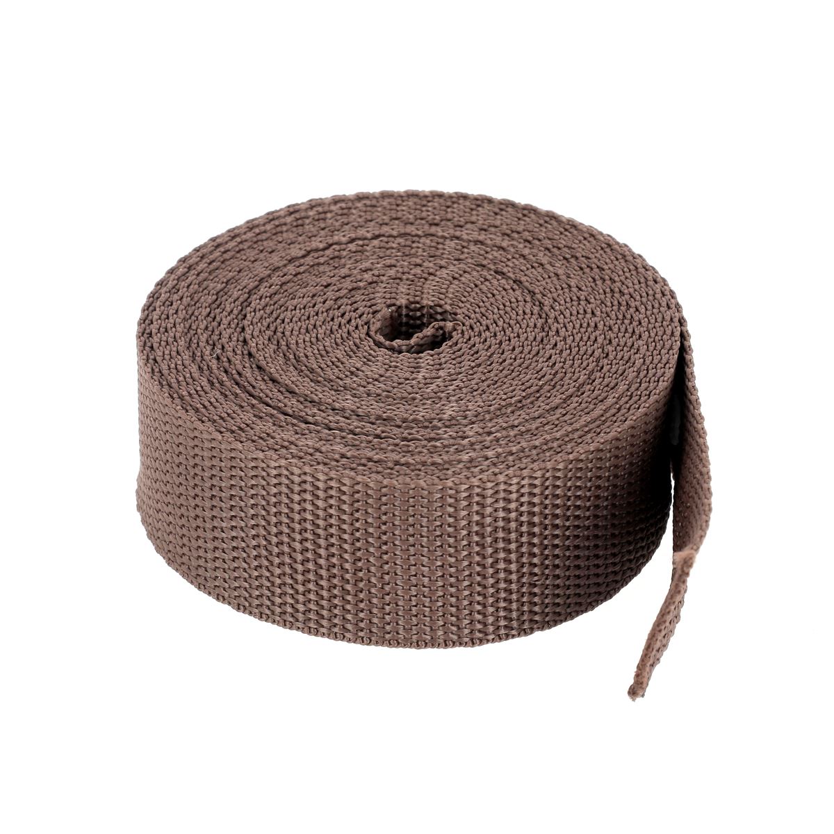 Sangle polypropylène - MARRON - Largeur 30mm - Bobine de 5 mètres