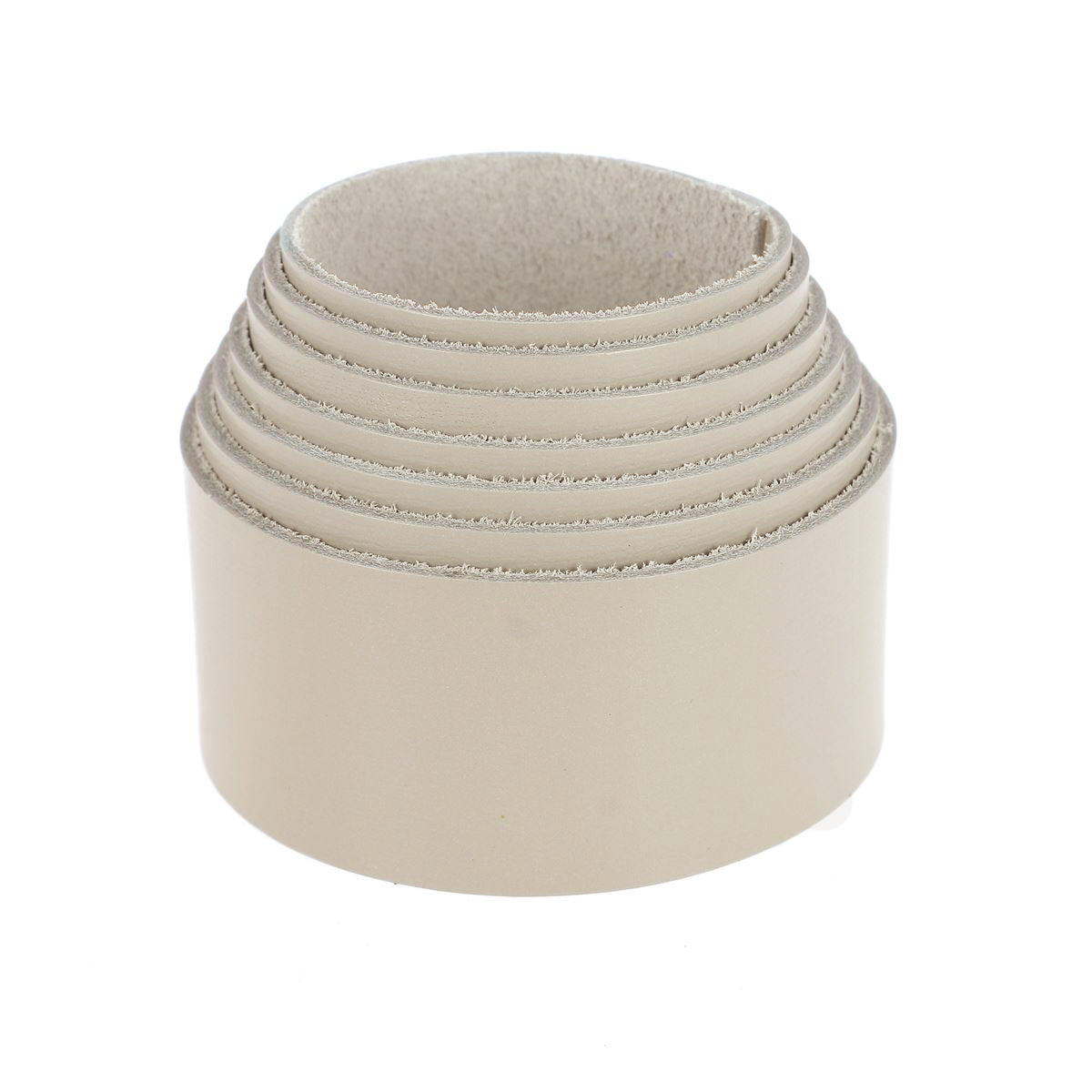 Sangle en cuir de vachette DIVA - GRIS G85 - Deco cuir