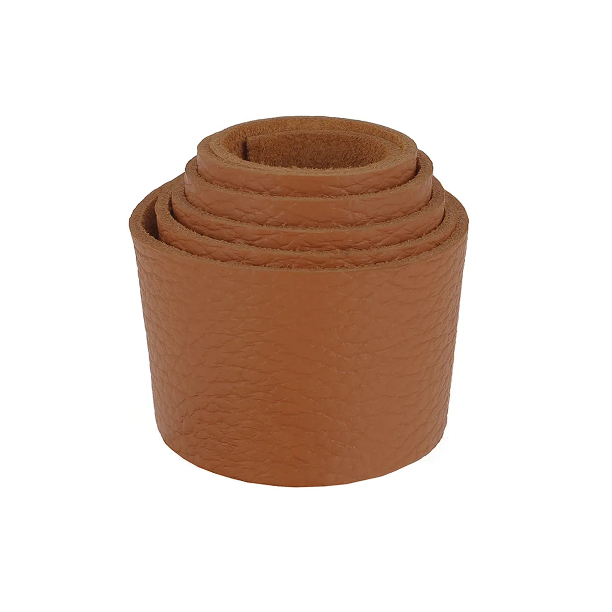 Lanière en cuir gros grain - Camel T86 - Deco cuir