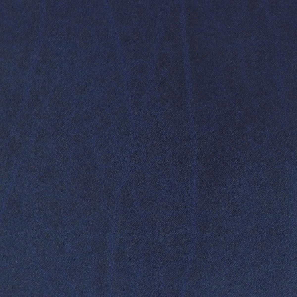 Morceau de cuir de collet tannage végétal sauvage en bleu, fabriqué par la marque Autres, visible en gros plan sur l'image.