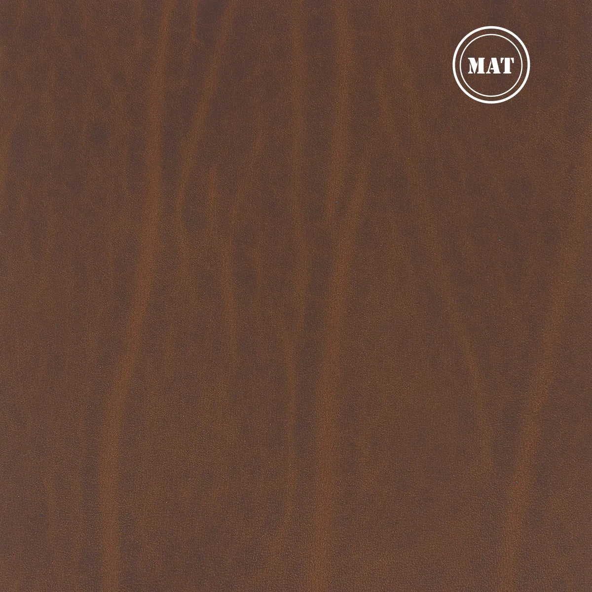 Pièce de cuir tannage végétal SAUVAGE MAT - Châtaigne SAU9 - Deco cuir