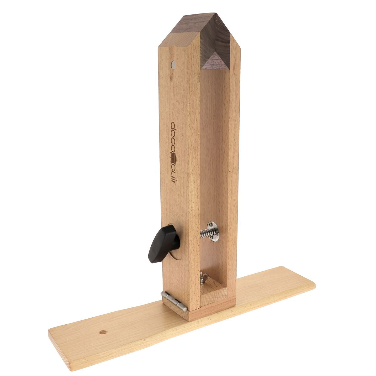 Valet de couture en bois - Pince à coudre le cuir - Deco Cuir