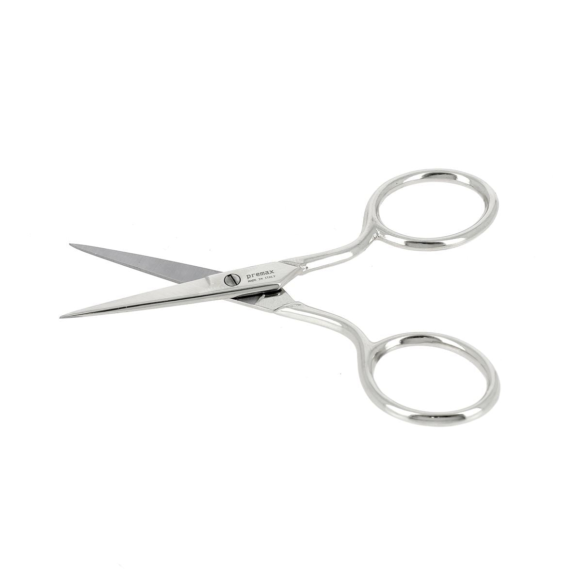 9cm Precision Scissors - Chrome - Premax | Deco Cuir